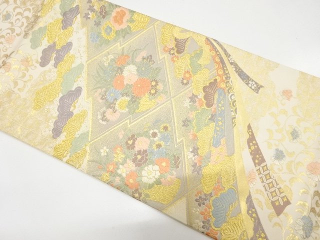 Japanese Kimono / Fukuro Obi Silk